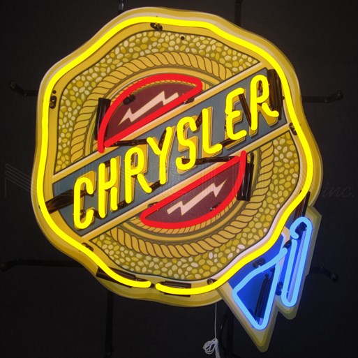 Chrysler badge neon sign - Auto - Dodge