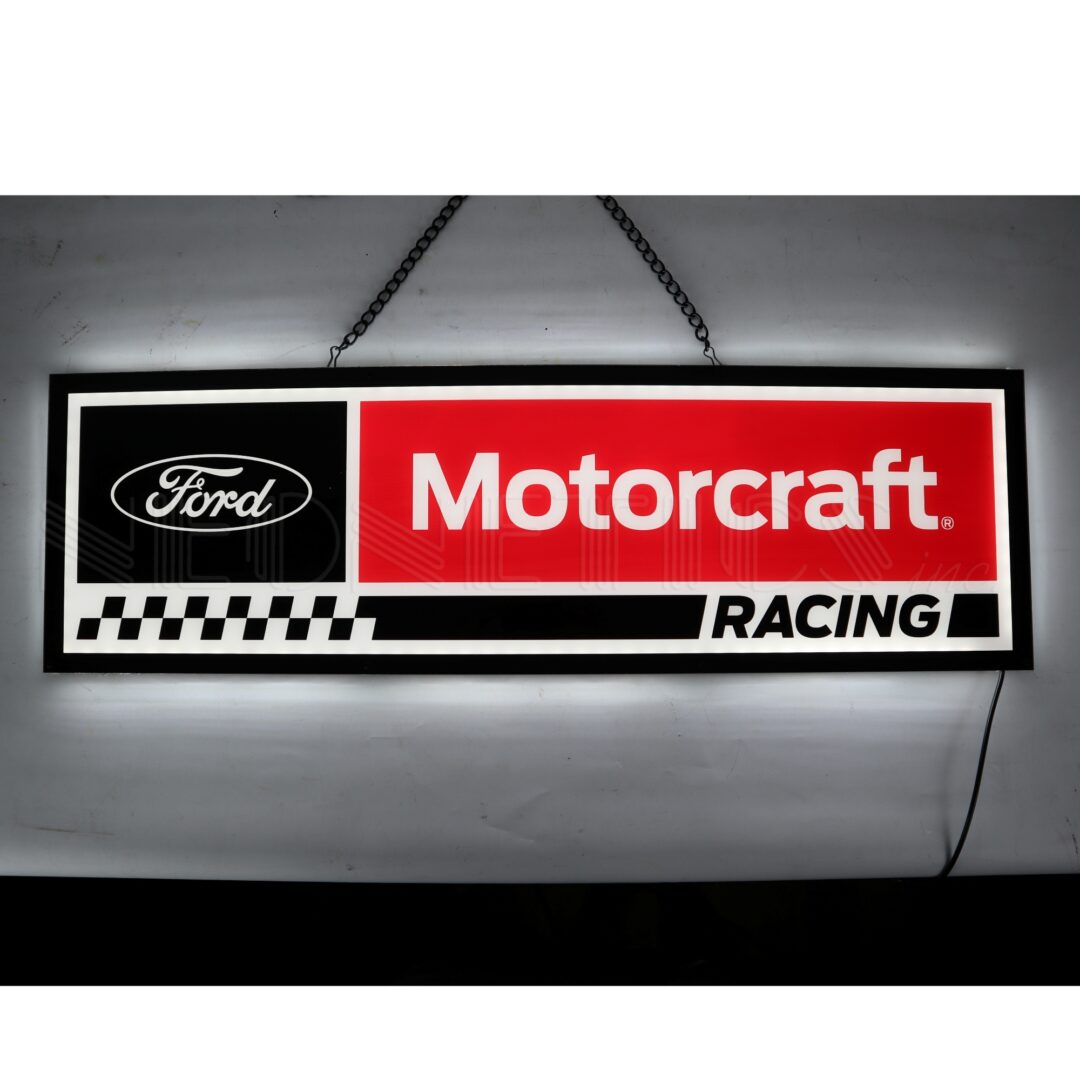 Ford Motorcraft racing - Led lighted sign