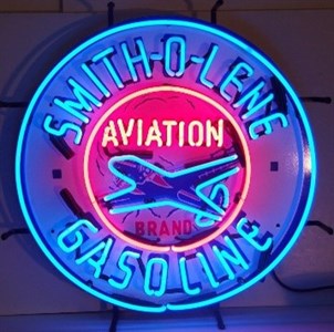 Smith-O-Lene gasoline - 60 CM neon sign - Auto